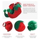 image 2 of Pack of 24 Elf Boots Red | One Size