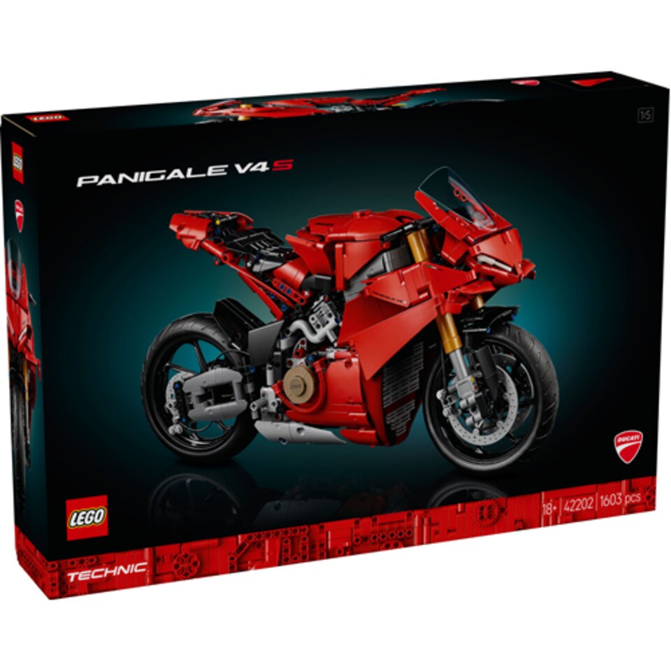 image 1 of LEGO Technic 42202 Ducati Panigale V4 S Motorcycle