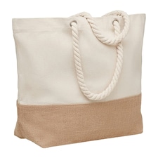 MidOcean Pantai Canvas Shopper Bag - Beige - One Size | Brown