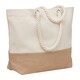 image 1 of MidOcean Pantai Canvas Shopper Bag - Beige - One Size | Brown