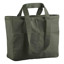 Westford Mill Double Handle 23L Tote Bag - Olive Green - One Size