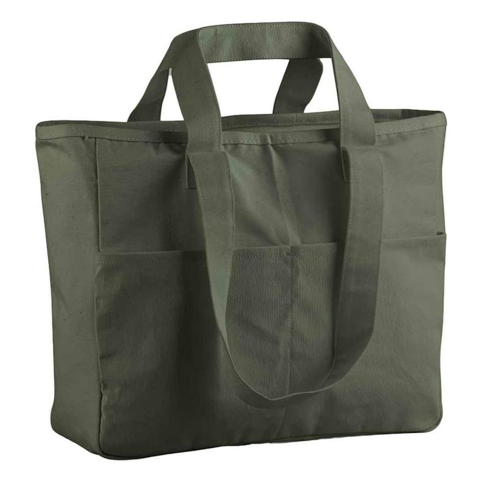 Westford Mill Double Handle 23L Tote Bag - Olive Green - One Size