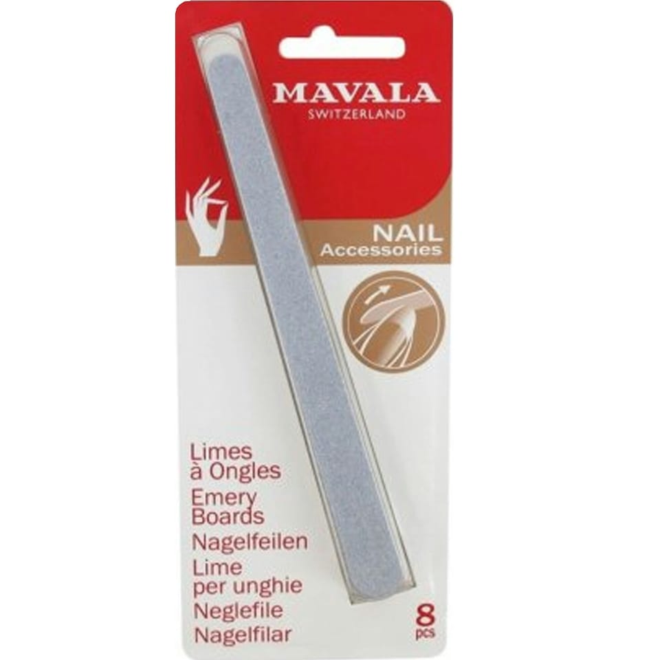 Mavala Emery Board Nail Files 8pcs
