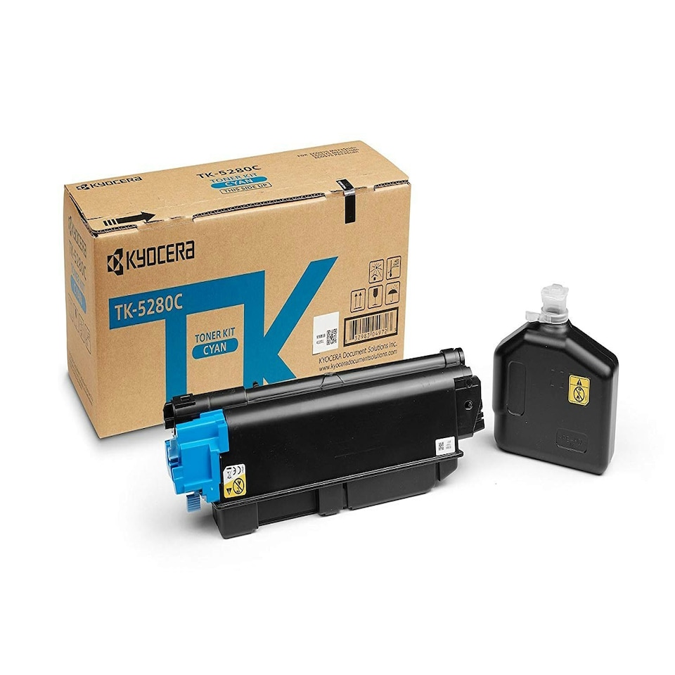 Kyocera TK5280C Cyan Toner Cartridge 11k pages - 1T02TWCNL0 N/A