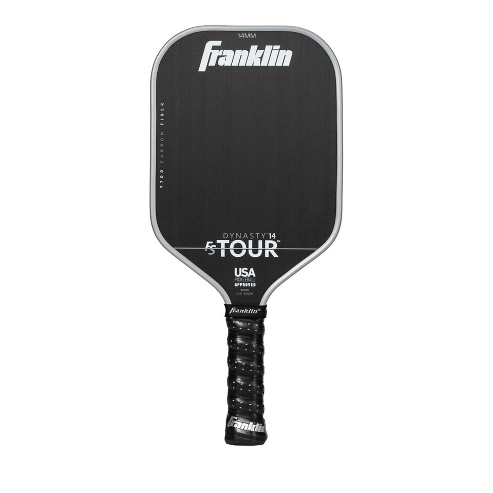 image 1 of Franklin FS Tour Dynasty Pickleball Paddle - Grey - 14mm