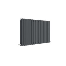 Balterley Embrace Horizontal Double Panel Radiator | Grey | Anthracite | 1
