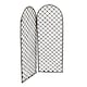 image 8 of Set of 2 Willow Trellis Fencing Panel Screen Climbing Trellises