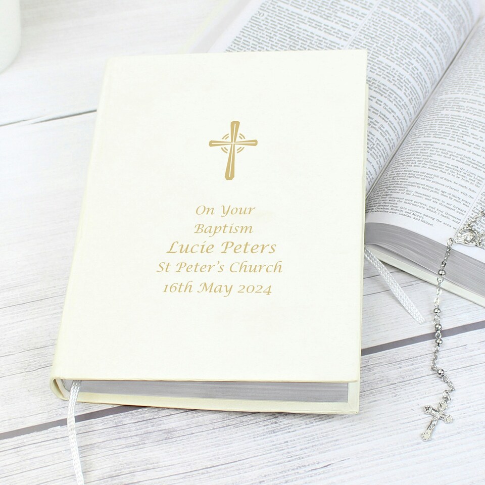 image 1 of Personalised Gold Companion Holy Bible
