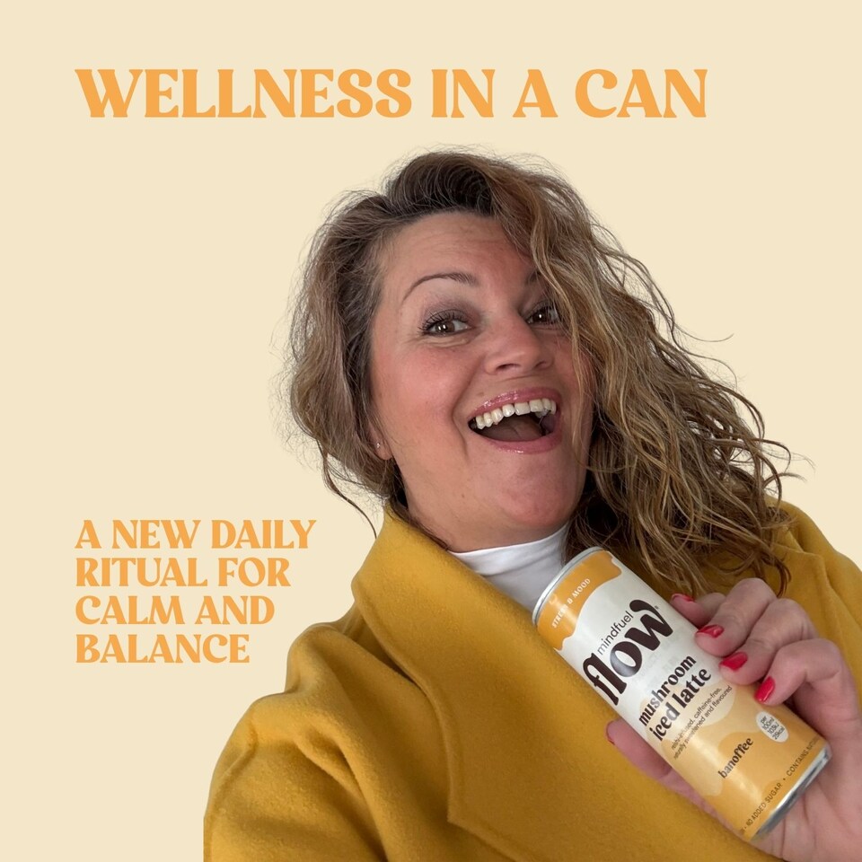 image 1 of Mindfuel Flow Restore - Reishi Oat Latte Banoffee 6 x 250ml