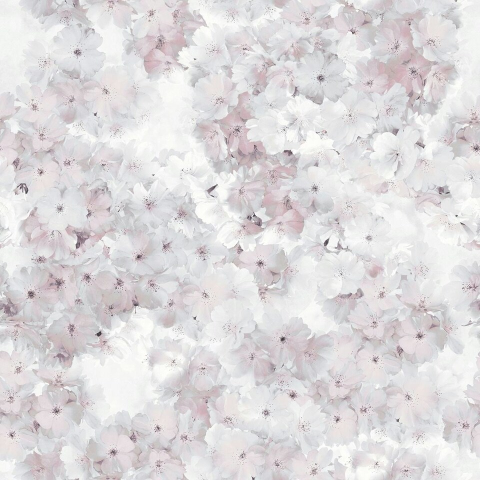 image 1 of Muriva Apple Blossom Wallpaper - Rose - 10m x 53cm | Red