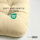 image 3 of Homescapes Cream Round Egg Chair Swing Cushion