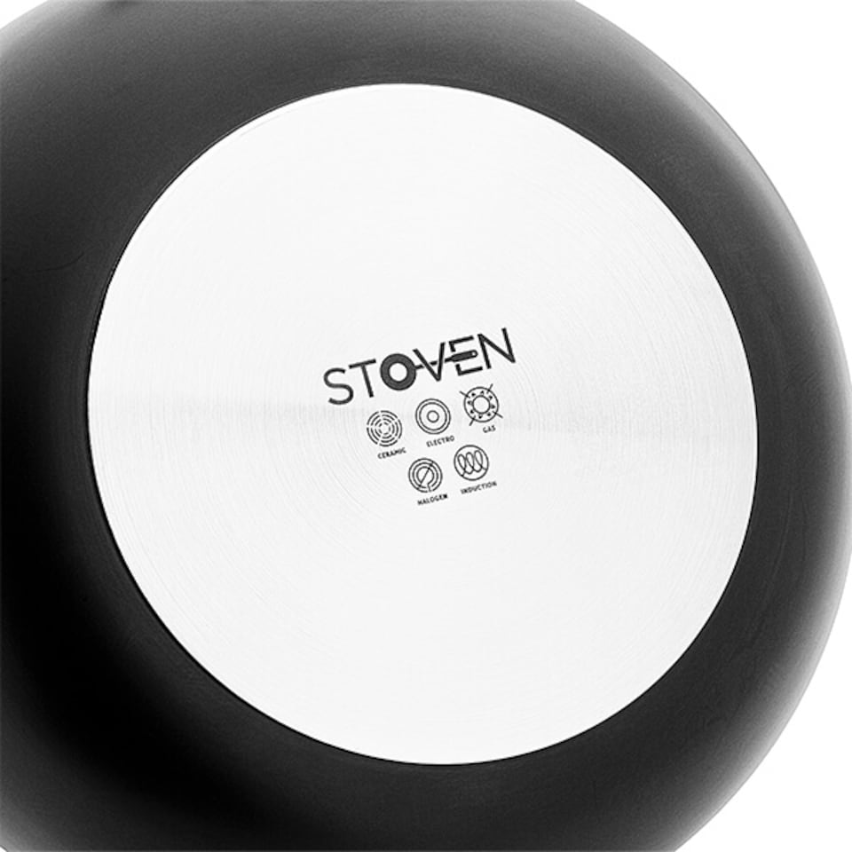 image 1 of Stoven Noir 28cm Non-Stick Frying Pan