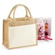 image 2 of Westford Mill Pocket Jute Gift Bag - Natural - One Size Cream
