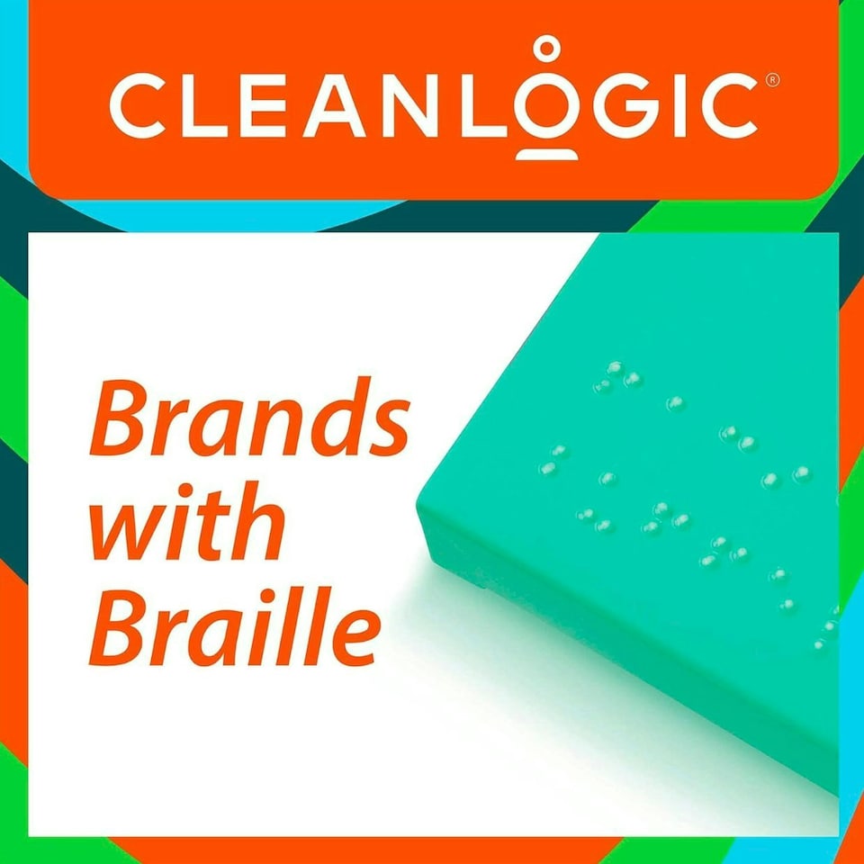 image 1 of Cleanlogic Sustainable Cotton Round Dual Texture Body Scrubber Contains 3 Pairs
