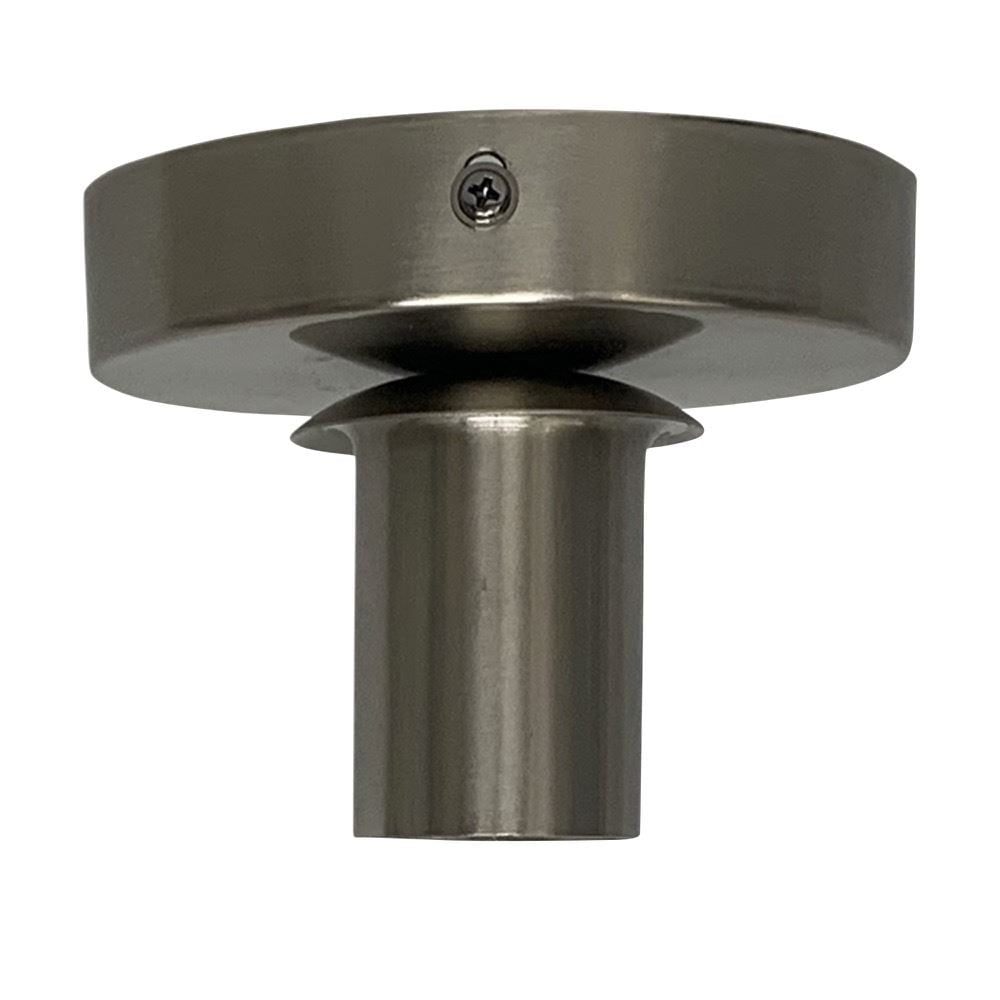 First Choice Lighting Cynthia - Satin Nickel Ceiling Flush Mount Ceiling Light for Shades in Silver