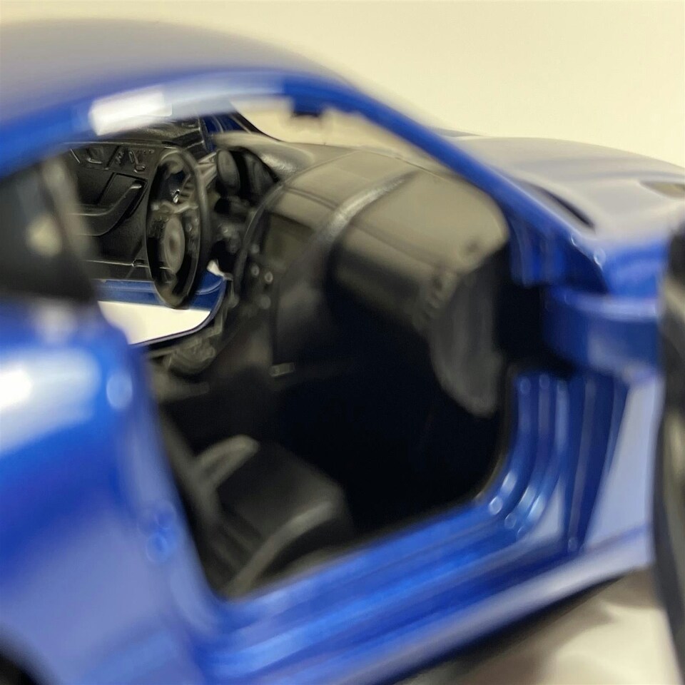 image 1 of Jaguar F Type Blue LHD 1:36 Scale Pull & Go Tayumo 36100031