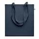 image 1 of MidOcean Zoco Colour Recycled Cotton Shopper Bag - French Navy - One Size | Blue