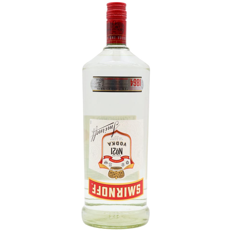 image 1 of Smirnoff - No. 21 Red Label Vodka (1.5 Litre Magnum) | Multi | Red Label | 1