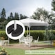 image 2 of Outsunny Gazebo Weights Set of 4 with Reinforce Pins, Total 12KG