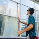 image 2 of 3.5m Telescopic Extending Window Cleaner Kit Glass Clean Multi Use