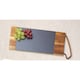 image 3 of Artesà Acacia Wood & Slate Serving Board