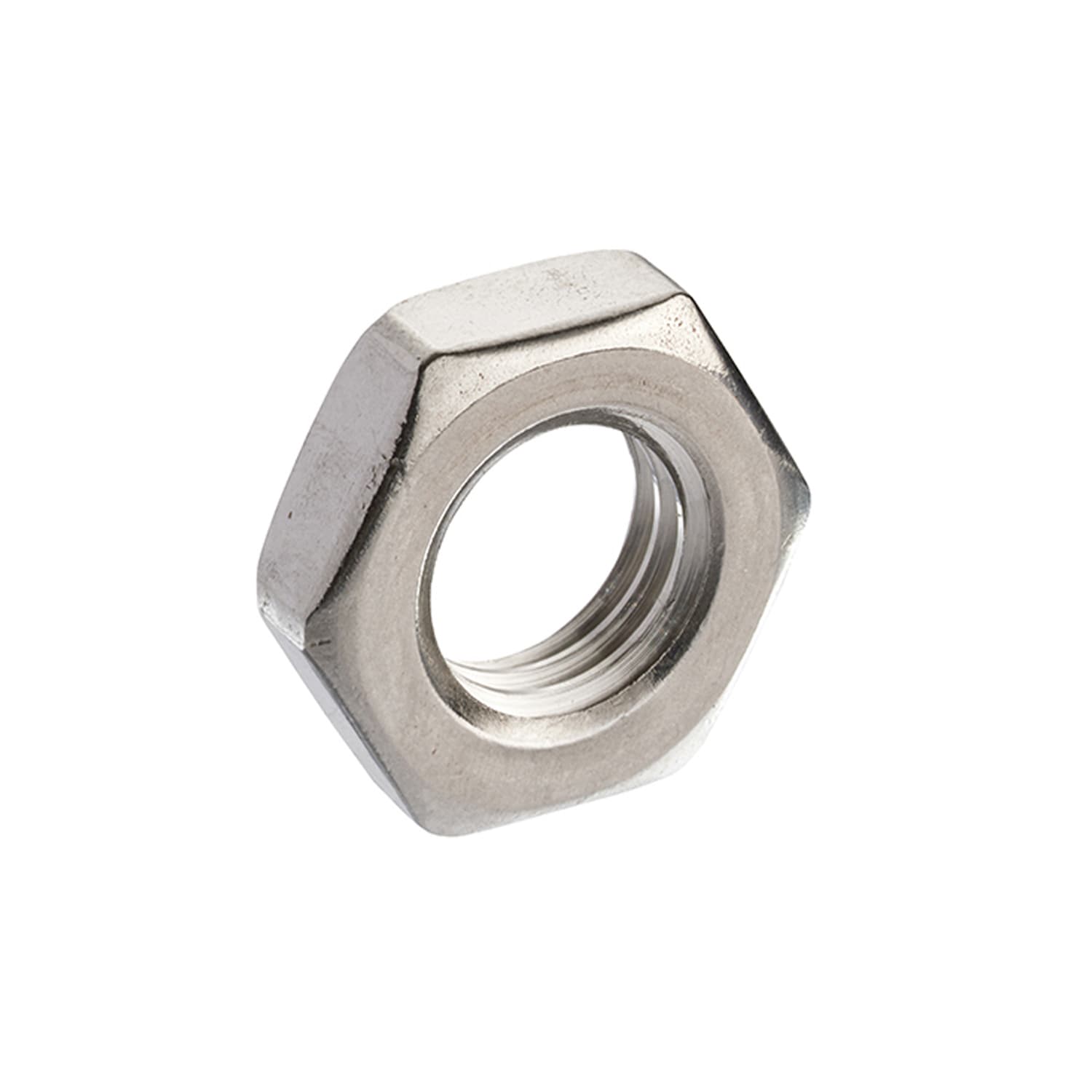Unifix A2-304 St/St Lock Nuts DIN 439B M12 x 1.75 in Silver