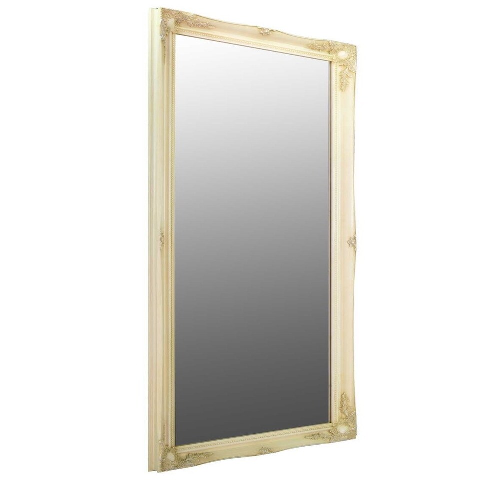 image 1 of Hamilton Cream Shabby Chic Design Large Dress Mirror 167 x 76 CM White
