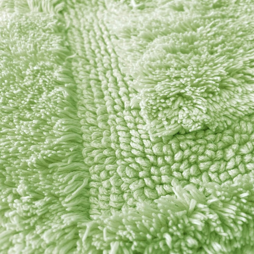 image 1 of Marlborough Bamboo Cotton Bath Mat - Celadon