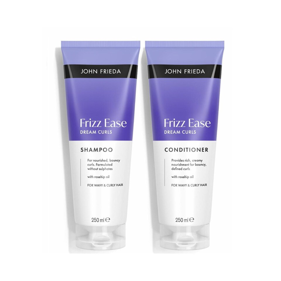 image 1 of John Frieda Frizz Ease Dream Curls Shampoo & Conditioner 250ml Curl Duo
