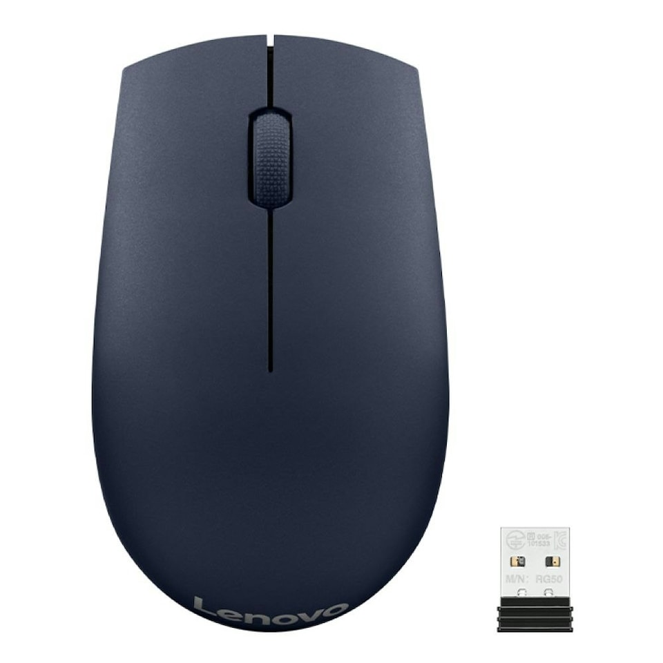 image 1 of Lenovo 520 Wireless Optical Mouse Ambidextrous - Abyss Blue