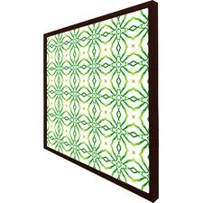 Swimwear fabric green alluring boho chic (Picture Frame) Brown | L