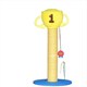 image 1 of ZEZE Trophy Cat Scratching Post