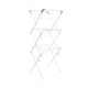 image 2 of JVL 3 Tier Airer with Oval Sock Dryer, Stainless Steel, White, Medium