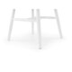 image 4 of Bellmont Elegant Spindle Back Dining Chairs - White - Set of 2