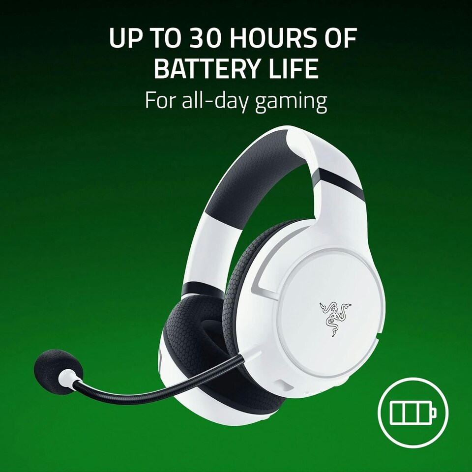 image 1 of Razer Kaira HyperSpeed Wireless Gaming Headset - White - Xbox Licensed | White