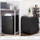 image 7 of Vinsetto Lockable File Cabinet with 3 Drawers, Vertical Office Drawer for A4, Letter, Legal Size, Anti-tilt Design, Pre-Assembled Body, Black