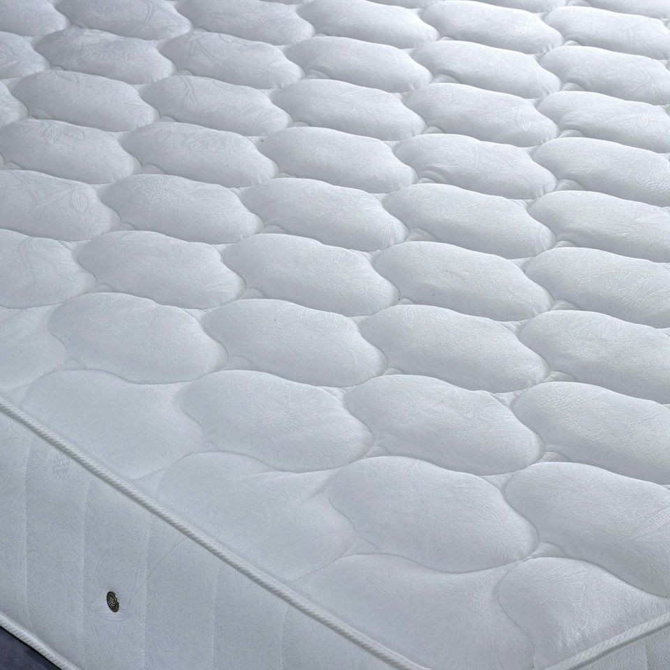 image 1 of Dawson White Wooden Ottoman Bed And Neptune Spring Mattress Double N/A