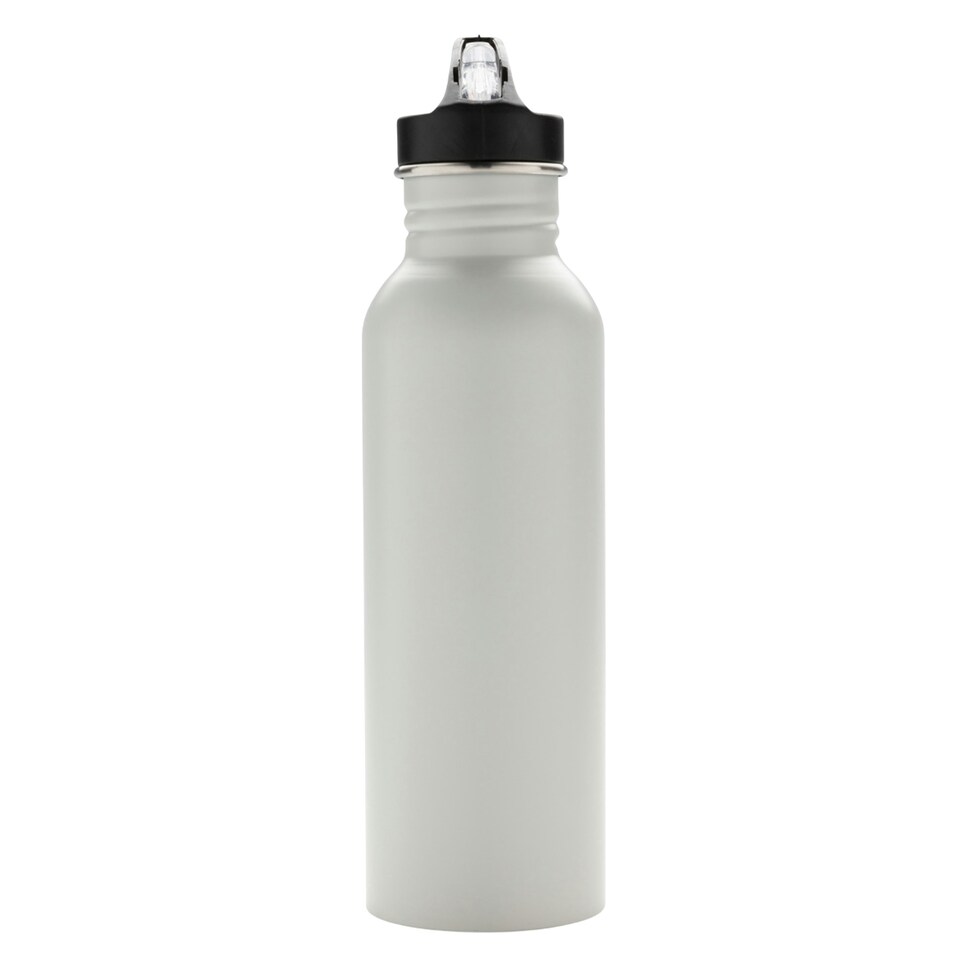 image 1 of XD Collection Deluxe Stainless Steel Active 710ml Bottle - Off White - One Size Cream | One Size