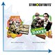 image 3 of You Know It Makes Sense and Alright Dave Only Fools and Horses Wall Art Cardboard Cutouts - Pack of 2
