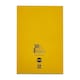 image 3 of Pack of 10 Rhino A4 48 Page Yellow with Cream Tinted Paper 12mm Lined with Margin Exercise Books