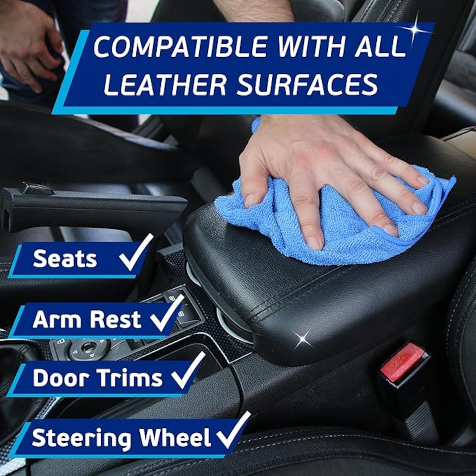 image 1 of Flash Car Care Leather Cleaner 2 x 500ml