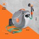 image 8 of VonHaus Garden Hose Reel 20m Wall Mounted & Retractable