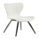image 2 of Interiors by Premier Dining Chair, Effortless Cleaning Small Chair for Living Room, Space-Saving Small Chair, Curved Backrest Accent Chair