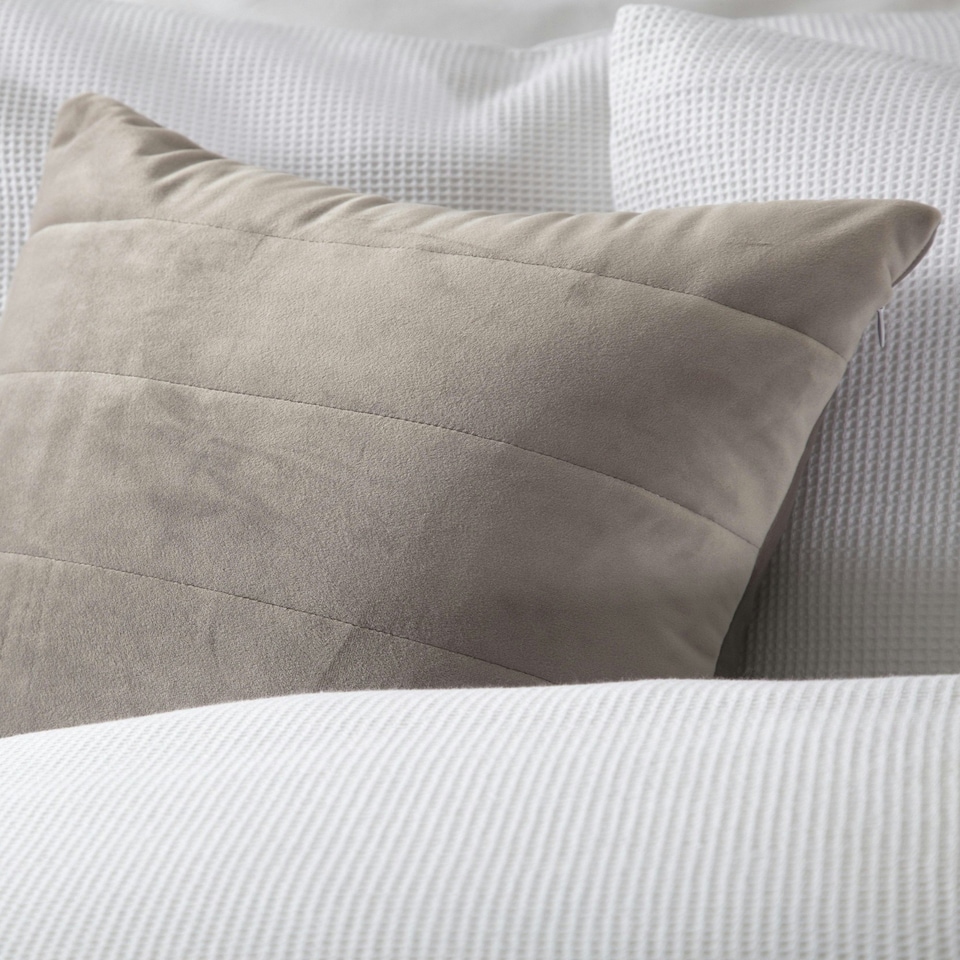 Belledorm Verona Filled Cushion - Mink - One Size