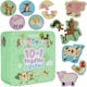 image 4 of boppi 10 in 1 Toddler Jigsaw Puzzle - Farmyard