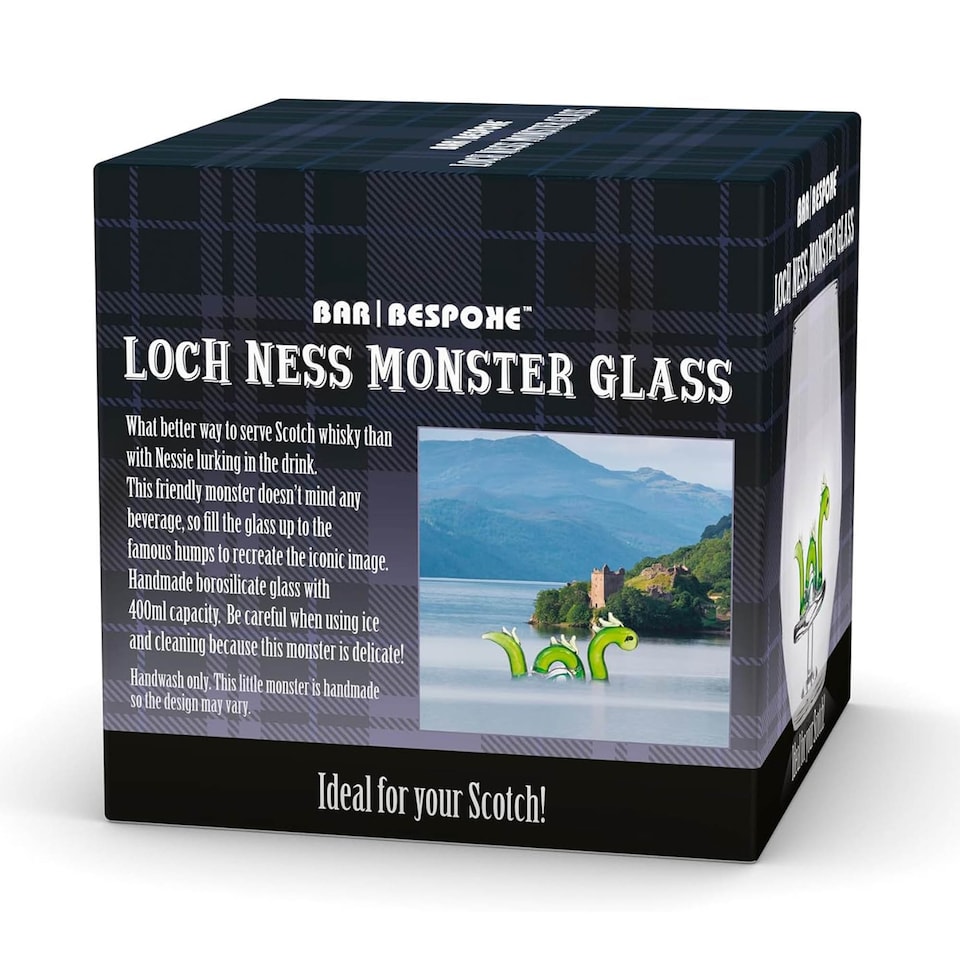 image 1 of Bar Bespoke Set of 2 Nessie in a Glass