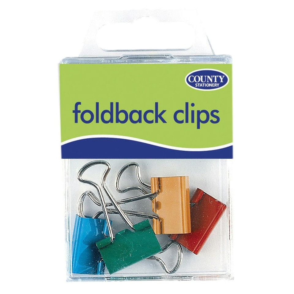 image 1 of Foldback Clips (pack quantity 4)
