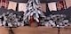 image 3 of Christmas Snowflake Stocking Holders, Pair
