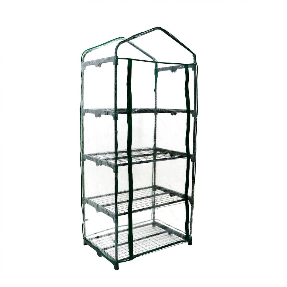 image 1 of Replacement Spare PVC Cover for 4 Tier Mini Garden Greenhouse