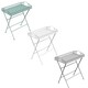 image 5 of Charles Bentley Wrought Decorative Iron Garden Side Table - White